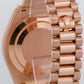 Rolex Day-Date II 41mm President Brown CHOCOLATE WAVE 18K Rose Gold 218235 BOX