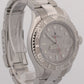 Rolex Yacht-Master PLATINUM Stainless Steel 40mm Oyster Date YM1 Watch 16622