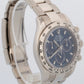 PAPERS Rolex Daytona Cosmograph BLUE 18K White Gold 40mm Watch 116509 BOX