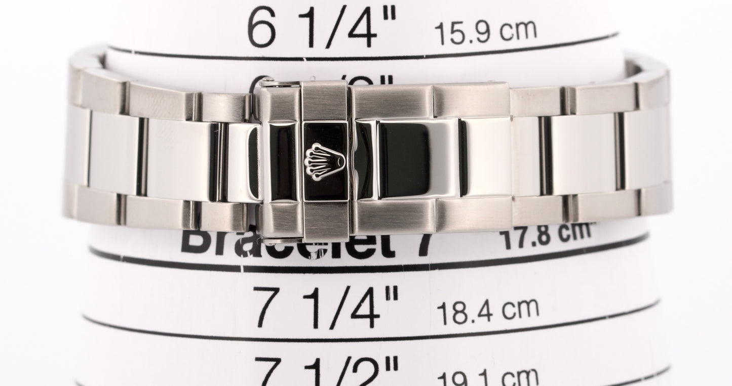 Rolex Yacht-Master PLATINUM Stainless Steel 40mm Oyster Date YM1 Watch 16622
