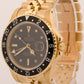 Rolex GMT-Master BLACK 18K Yellow Gold Jubilee Automatic 40mm Watch 16758