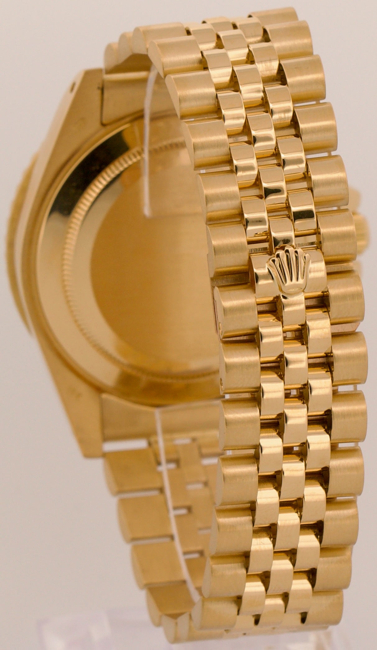 Rolex GMT-Master BLACK 18K Yellow Gold Jubilee Automatic 40mm Watch 16758