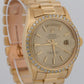 Rolex Day-Date President CHAMPAGNE 36mm DIAMOND BEZEL 18K Yellow Gold Watch 1803
