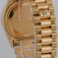 Rolex Day-Date President CHAMPAGNE 36mm DIAMOND BEZEL 18K Yellow Gold Watch 1803