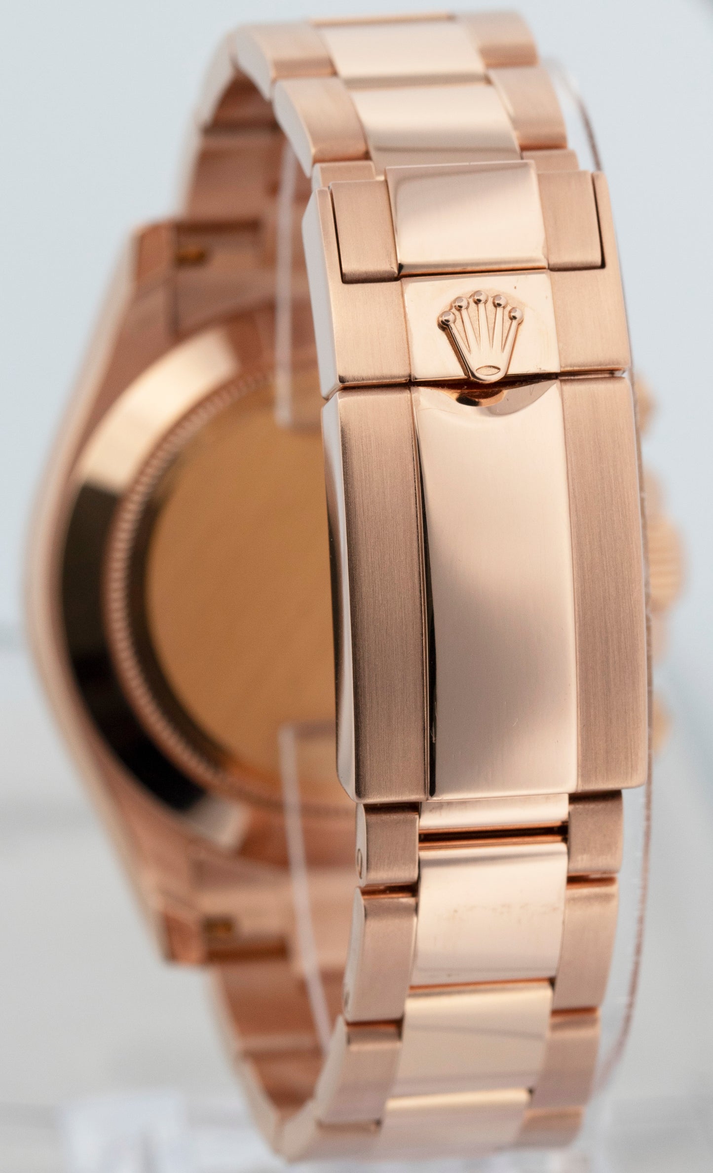 Rolex Daytona Cosmograph BLACK 18K Rose Gold 40mm Oyster 116505 Watch