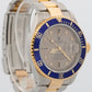 2024 RSC PAPERS Rolex Submariner 40mm SERTI SLATE DIAMOND Blue 18K 16613 BOX