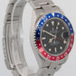 2005 PAPERS Rolex GMT-Master II PEPSI Red Blue Steel 40mm 16710 Watch BOX