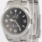 2025 CPO Rolex Explorer I Black 36mm 3-6-9 Stainless Steel Oyster MK2 114270