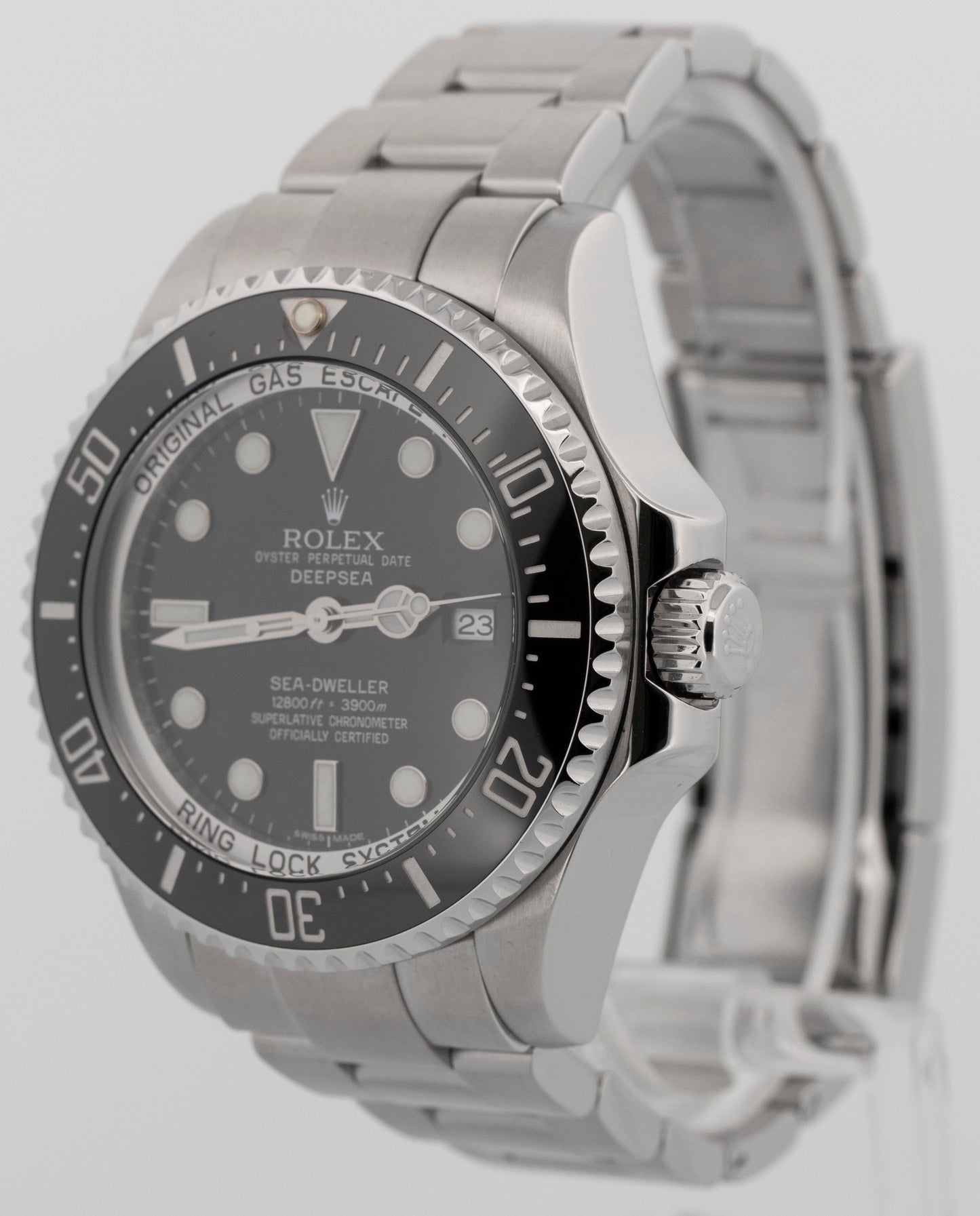 Rolex Sea-Dweller Deepsea BLACK Stainless Steel 44mm 116660 Watch BOX