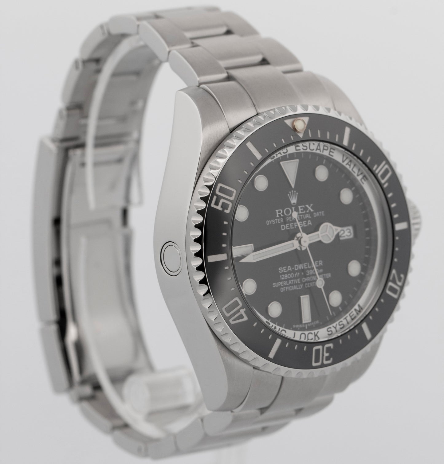 Rolex Sea-Dweller Deepsea BLACK Stainless Steel 44mm 116660 Watch BOX