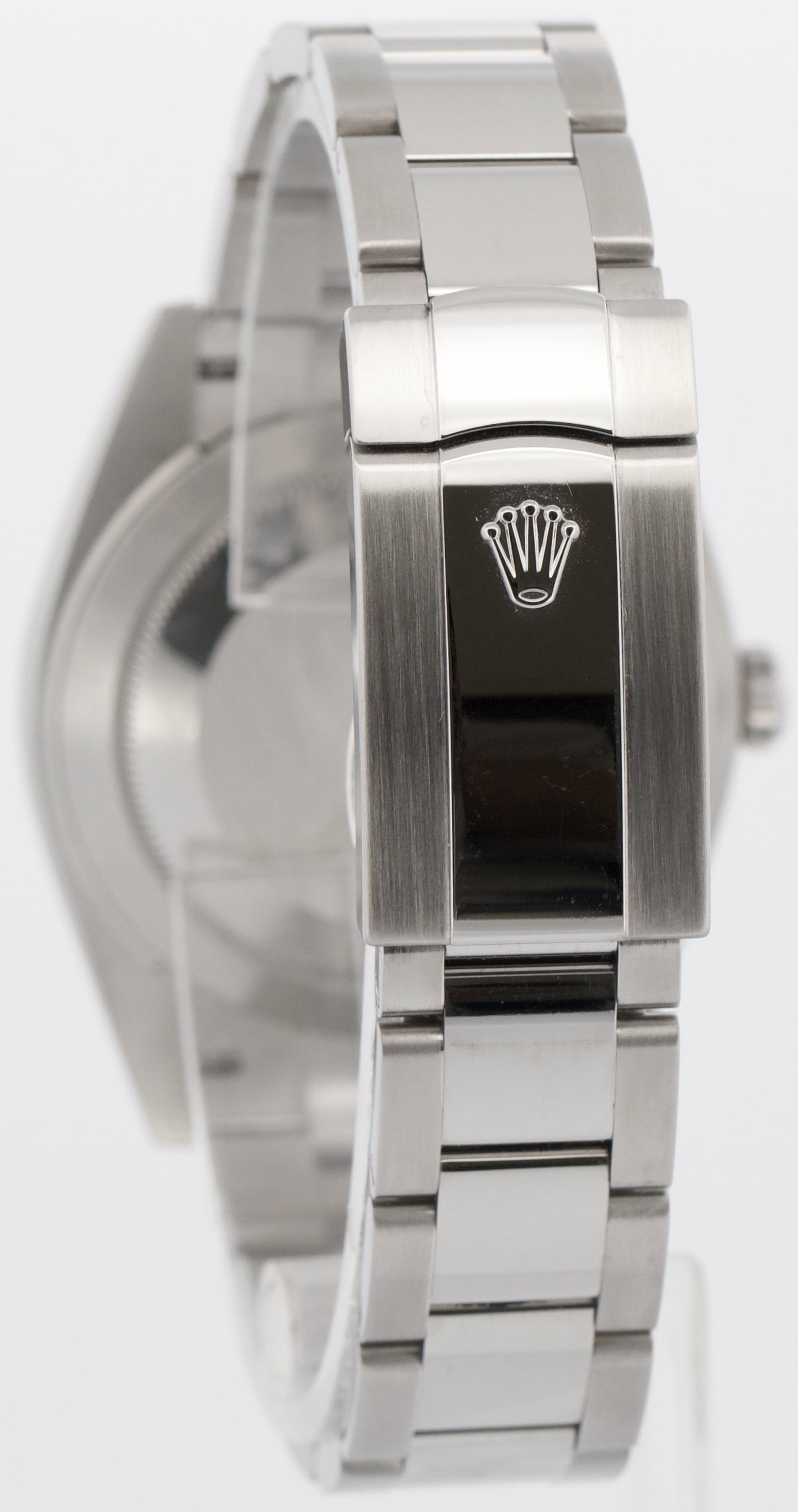 PAPERS Rolex DateJust 41mm SILVER Stainless Steel Smooth OYSTER 126300 Watch BOX