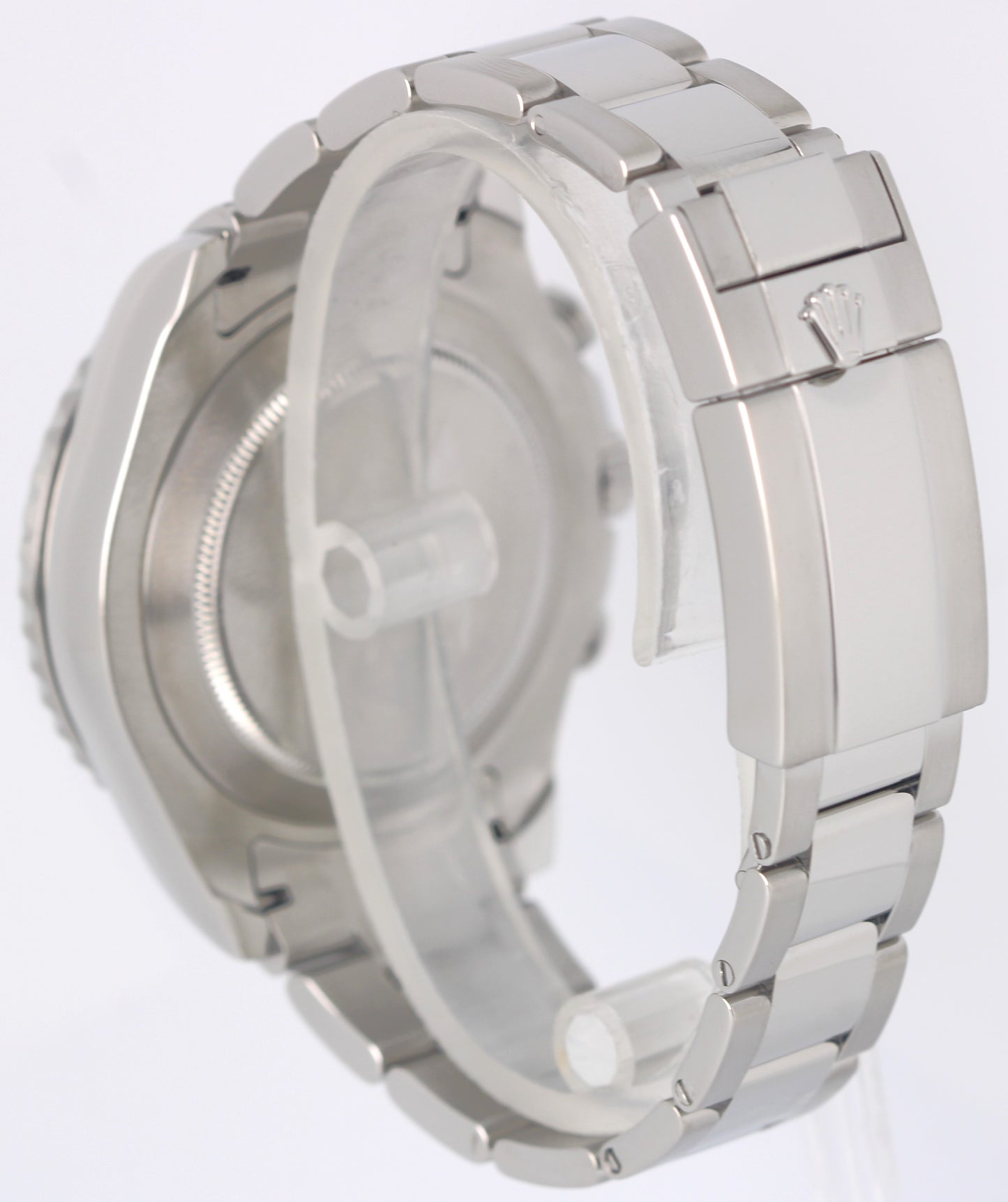 Rolex Yacht-Master II BLUE HANDS Stainless Steel White 44mm 116680 Watch