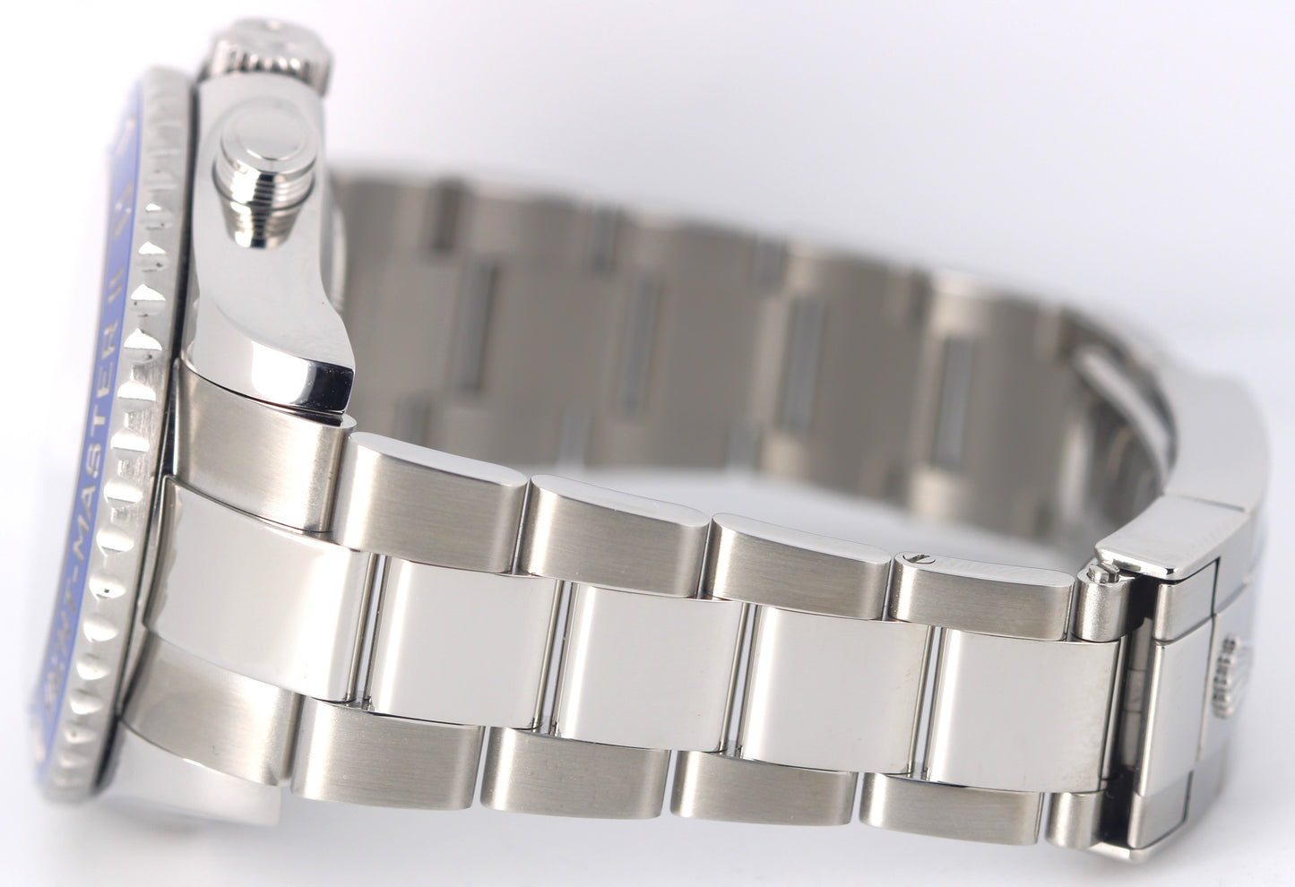 Rolex Yacht-Master II BLUE HANDS Stainless Steel White 44mm 116680 Watch