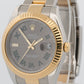 Rolex Datejust II WIMBLEDON Rhodium Roman 18K Gold Steel OYSTER 41mm 116333