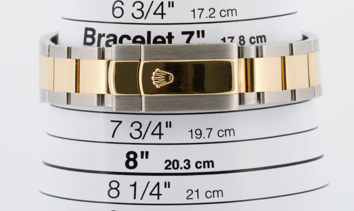 Rolex Datejust II WIMBLEDON Rhodium Roman 18K Gold Steel OYSTER 41mm 116333