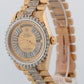 Rolex Day-Date President DIAMOND CHAMPAGNE 18K Yellow Gold 36mm 18038 Watch