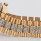 Rolex Day-Date President DIAMOND CHAMPAGNE 18K Yellow Gold 36mm 18038 Watch