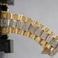 Rolex Day-Date President DIAMOND CHAMPAGNE 18K Yellow Gold 36mm 18038 Watch
