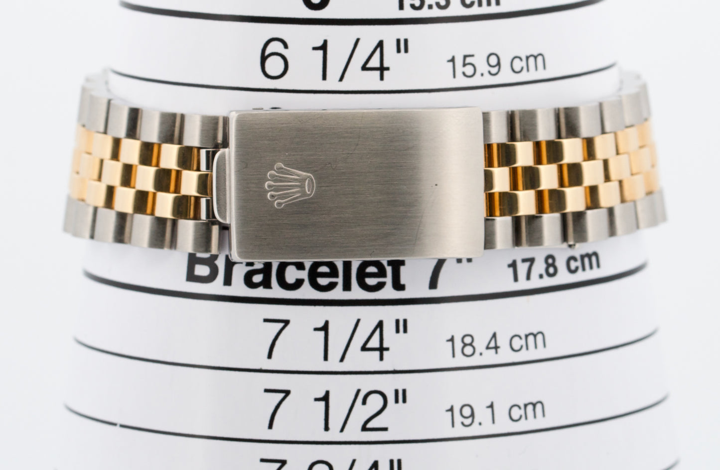 Rolex DateJust 36mm CHAMPAGNE DIAMOND 18K Yellow Gold Steel JUBILEE 16233 Watch