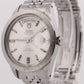 VINTAGE 1969 Tudor Oyster Prince SILVER Date + Day 39mm 7020 Stainless Steel