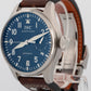 PAPERS IWC Big Pilot Le Petit Prince BLUE Steel 46mm IW500916 Watch BOX