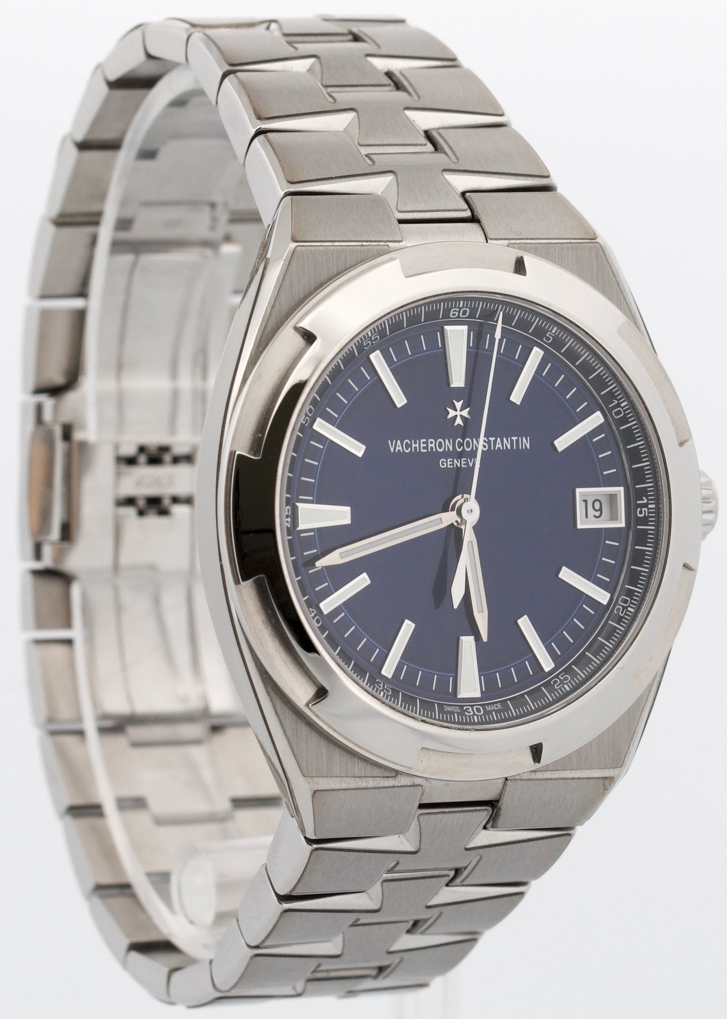 2023 PAPERS Vacheron Constantin Overseas BLUE 41mm Stainless Steel 4500V BOX