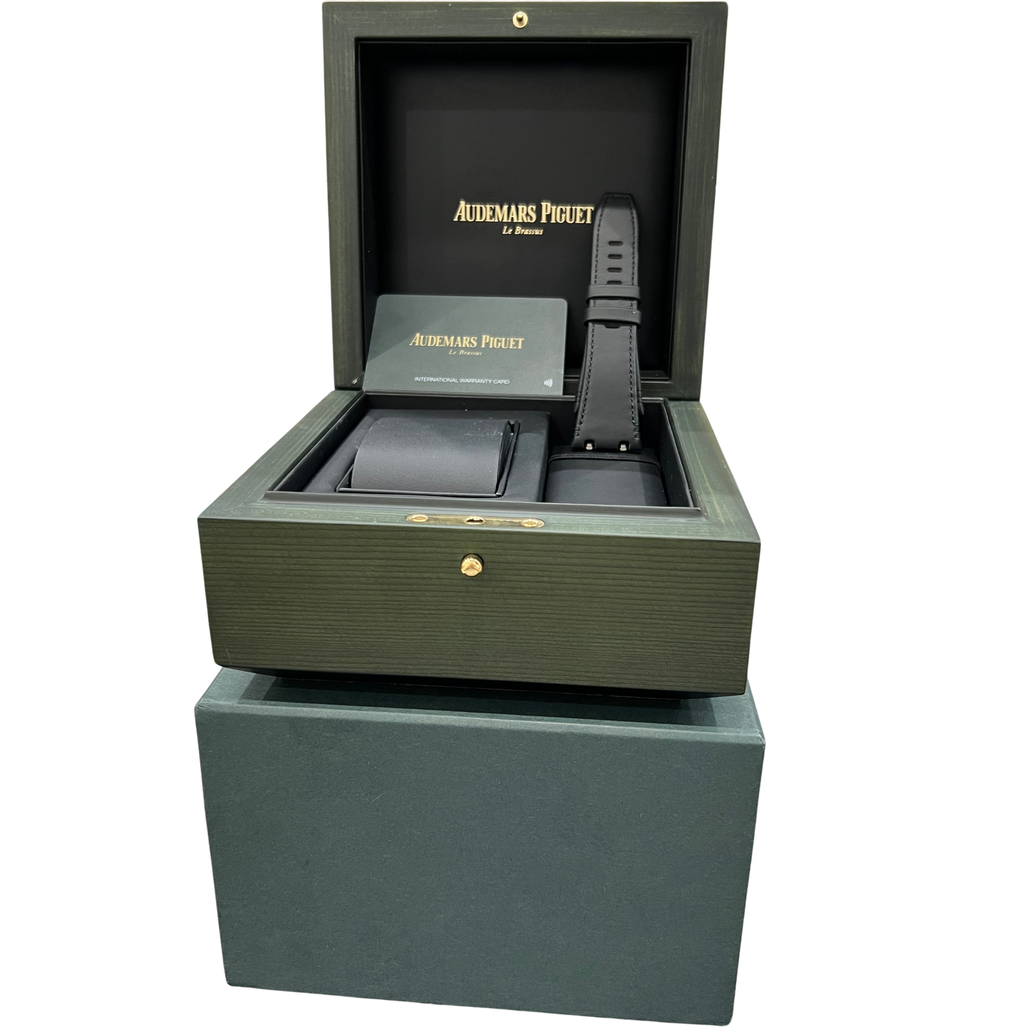 PAPERS Audemars Piguet Royal Oak Offshore Blue 26238ST.OO.A340CA.01 42mm BOX