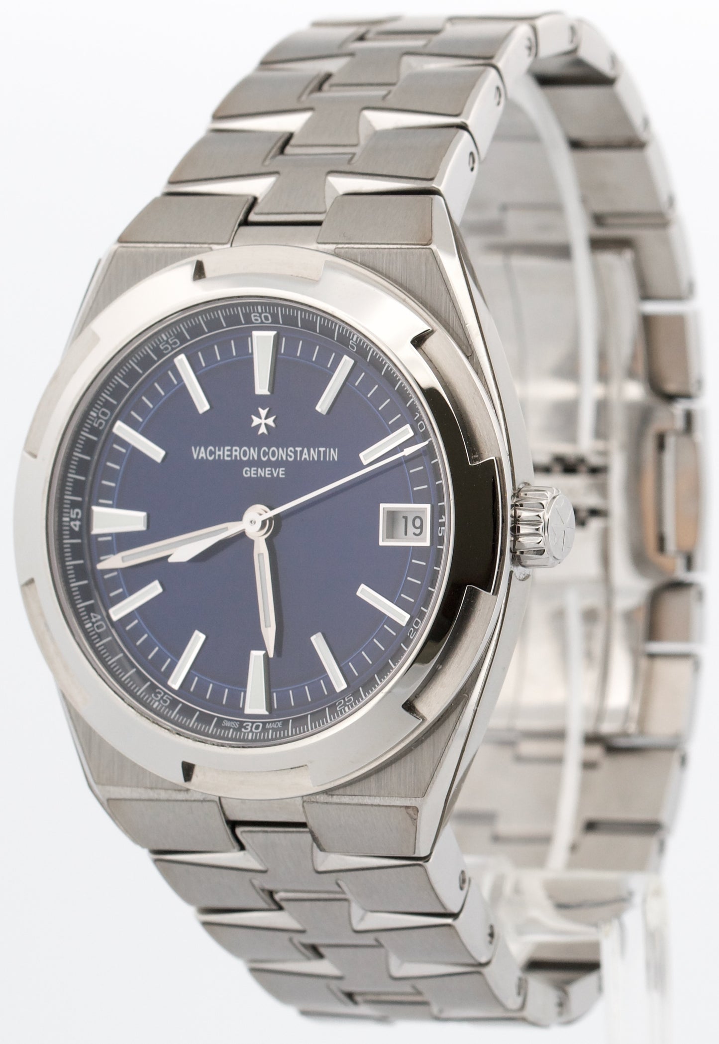 2023 PAPERS Vacheron Constantin Overseas BLUE 41mm Stainless Steel 4500V BOX