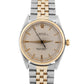 Rolex Oyster Perpetual SILVER Two-Tone Yellow Gold Jubilee 34mm 1003 Watch