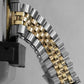 Rolex Oyster Perpetual SILVER Two-Tone Yellow Gold Jubilee 34mm 1003 Watch
