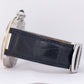 Cartier Pasha 2378 Stainless Two-Tone 18K SILVER GUILLOCHE Leather 38mm W3103555