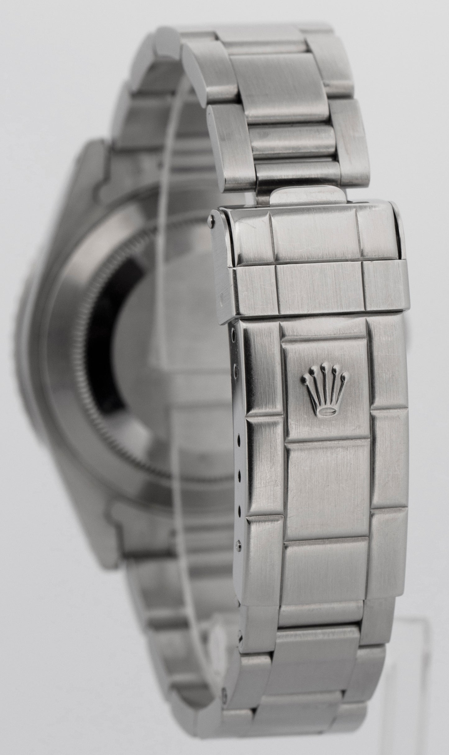UNPOLISHED Rolex No-Date Submariner BLACK Stainless Steel 40mm 14060M Watch
