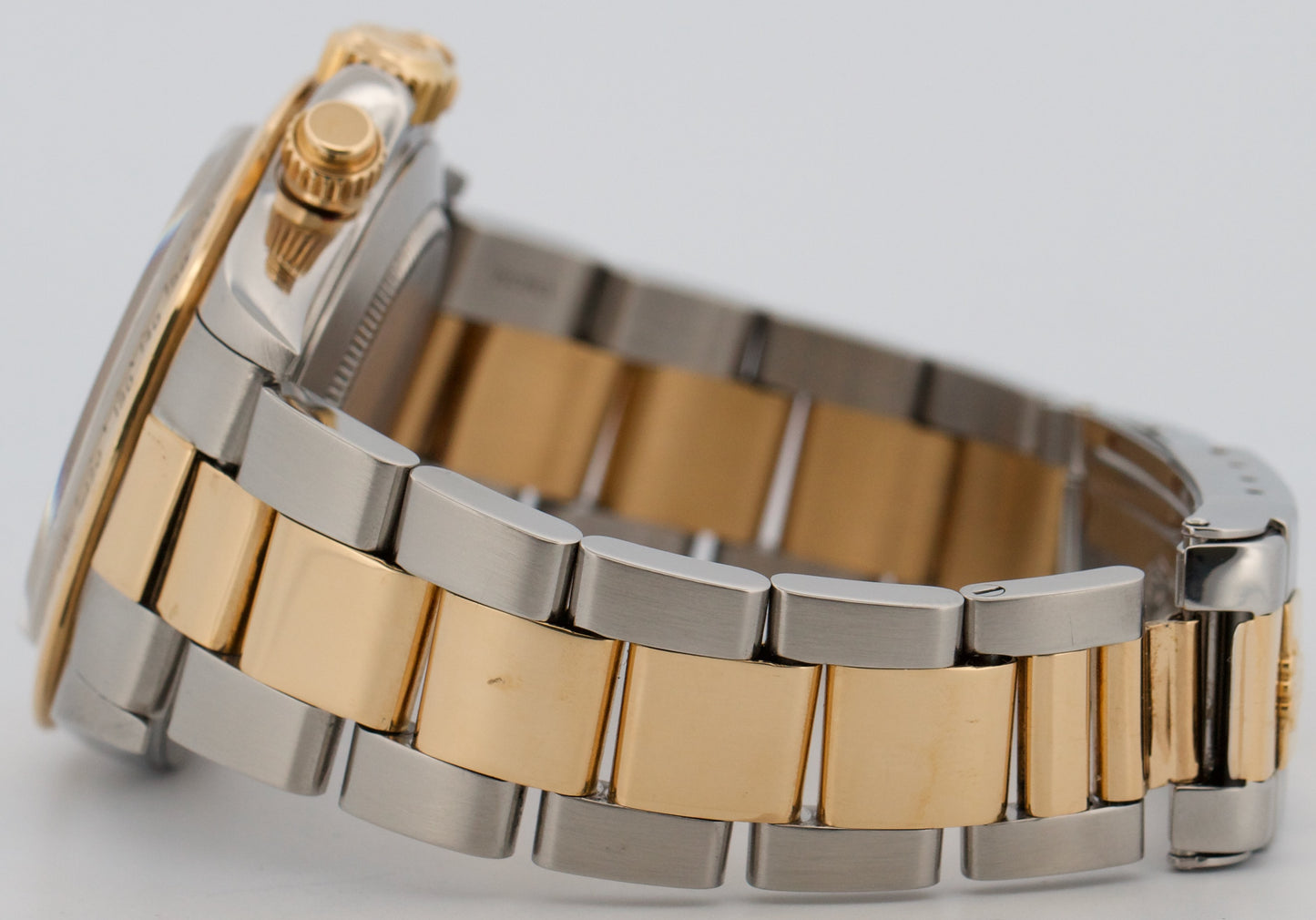 1993 Rolex Daytona Cosmograph BLACK 18K Gold ZENITH Stainless Steel Watch 16523