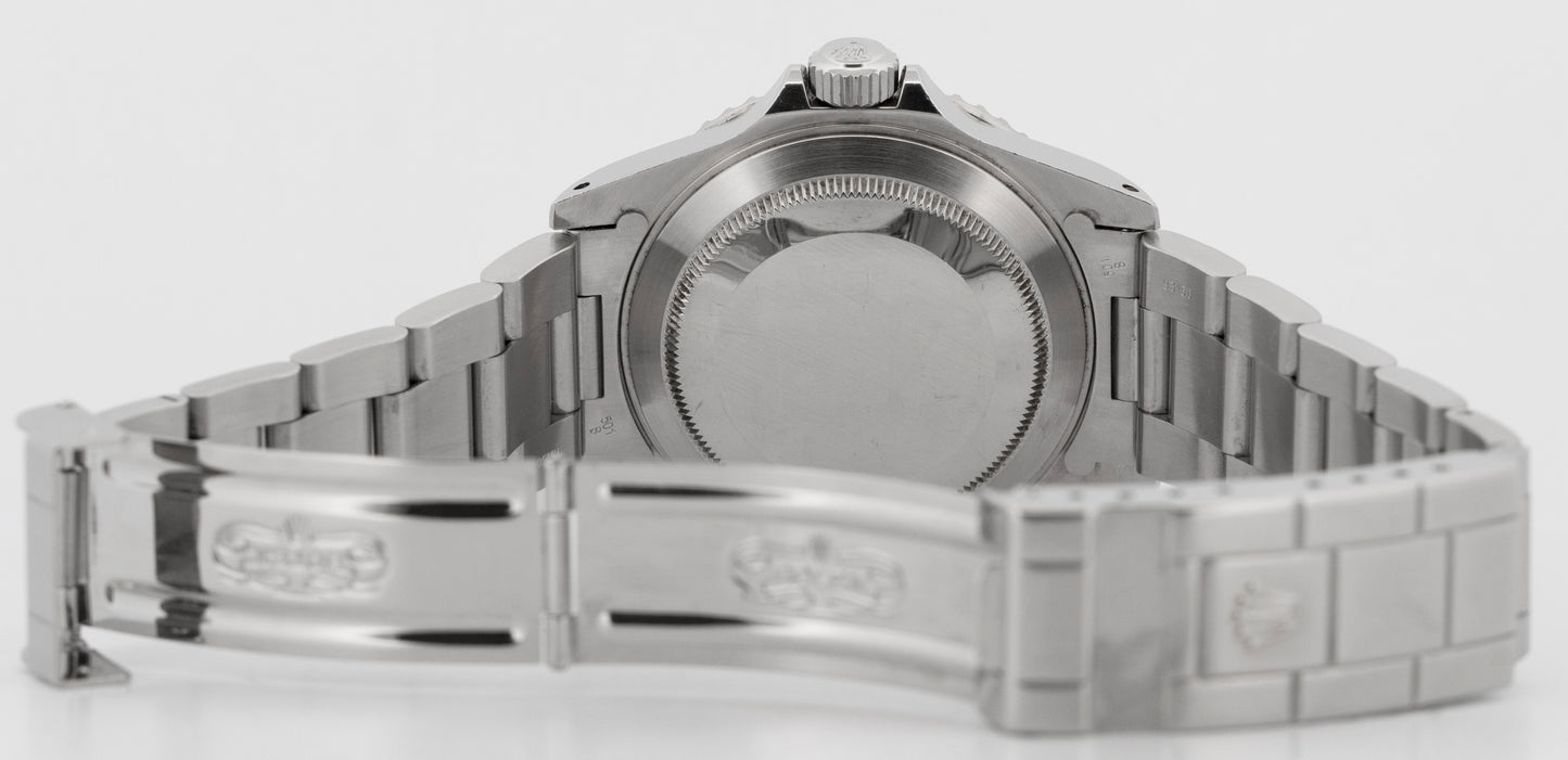 UNPOLISHED Rolex No-Date Submariner BLACK Stainless Steel 40mm 14060M Watch