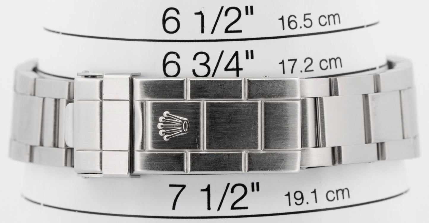 UNPOLISHED Rolex No-Date Submariner BLACK Stainless Steel 40mm 14060M Watch