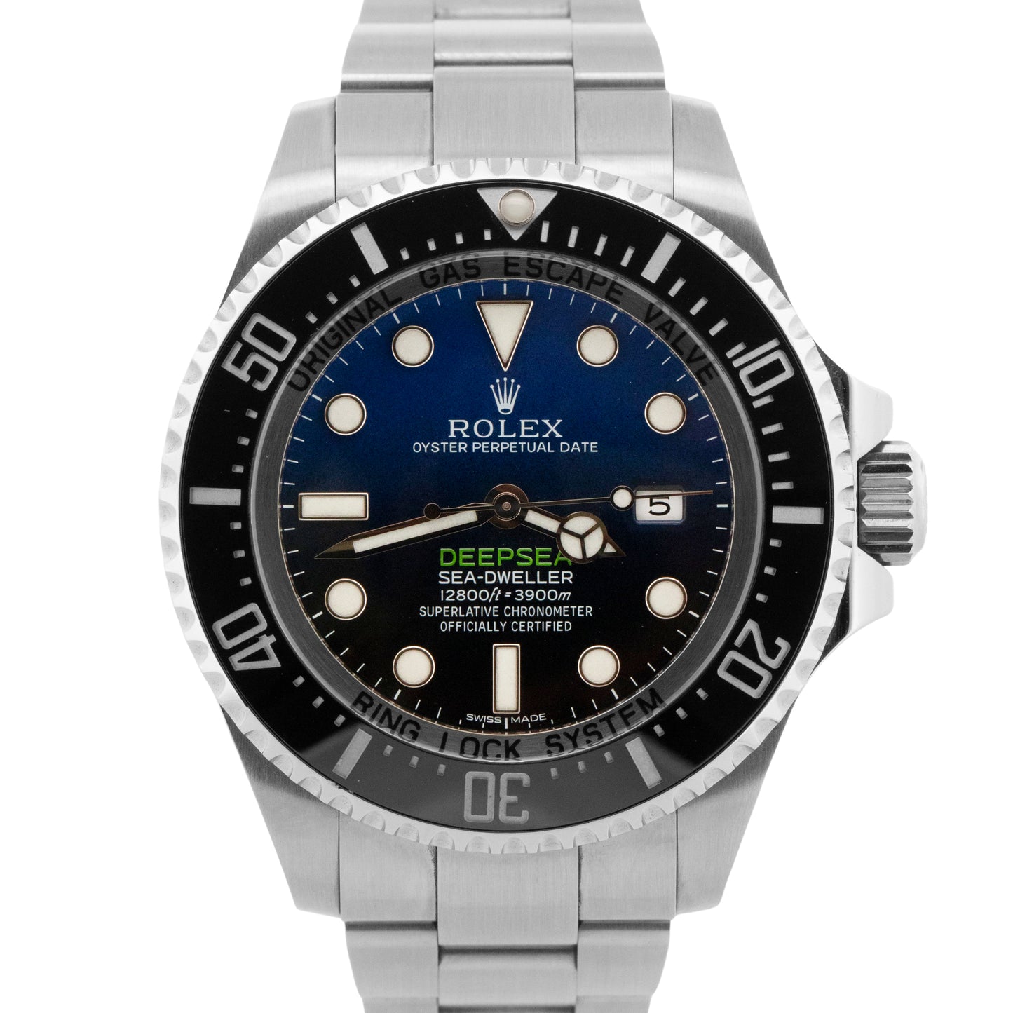 2016 PAPERS Rolex Deepsea Sea-Dweller 'James Cameron' 44mm 116660 Watch BOX