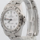 UNPOLISHED Rolex Explorer II 40mm WHITE 3168 Steel No-Holes REHAUT 16570 Watch