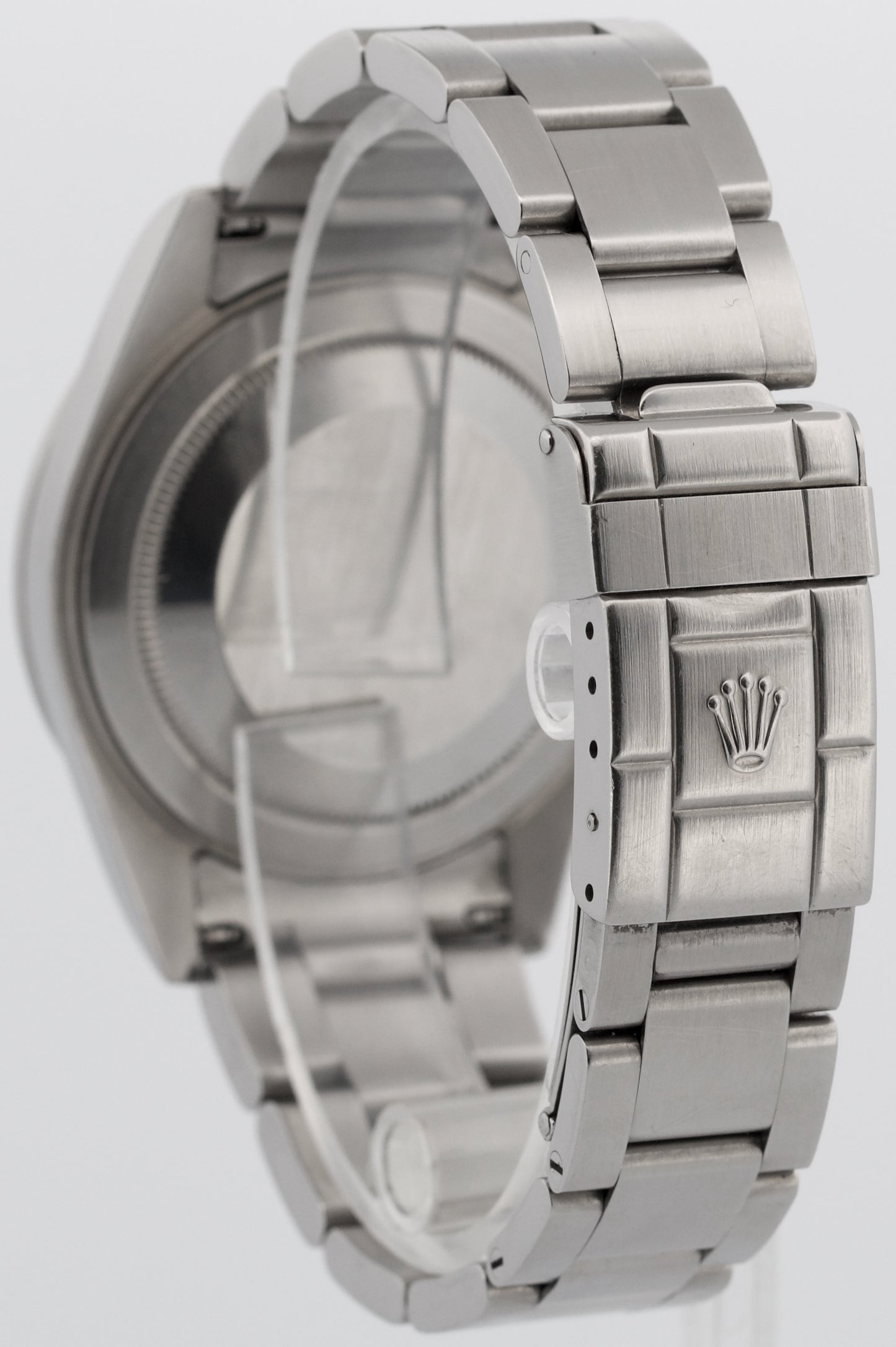 UNPOLISHED Rolex Explorer II 40mm WHITE 3168 Steel No-Holes REHAUT 16570 Watch