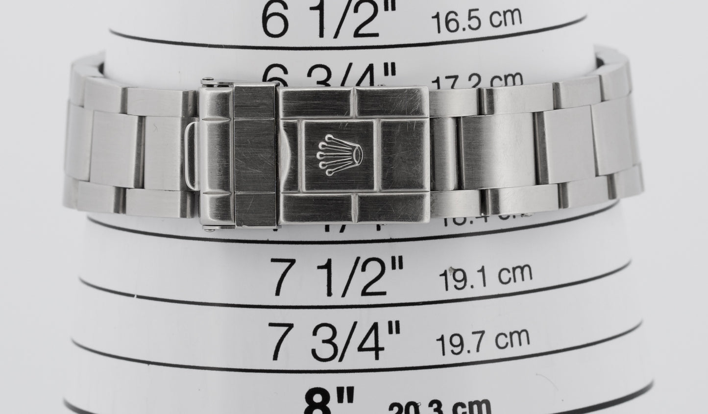 UNPOLISHED Rolex Explorer II 40mm WHITE 3168 Steel No-Holes REHAUT 16570 Watch