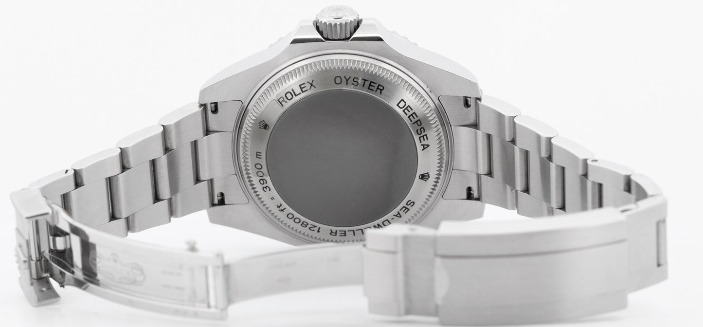 2016 PAPERS Rolex Deepsea Sea-Dweller 'James Cameron' 44mm 116660 Watch BOX