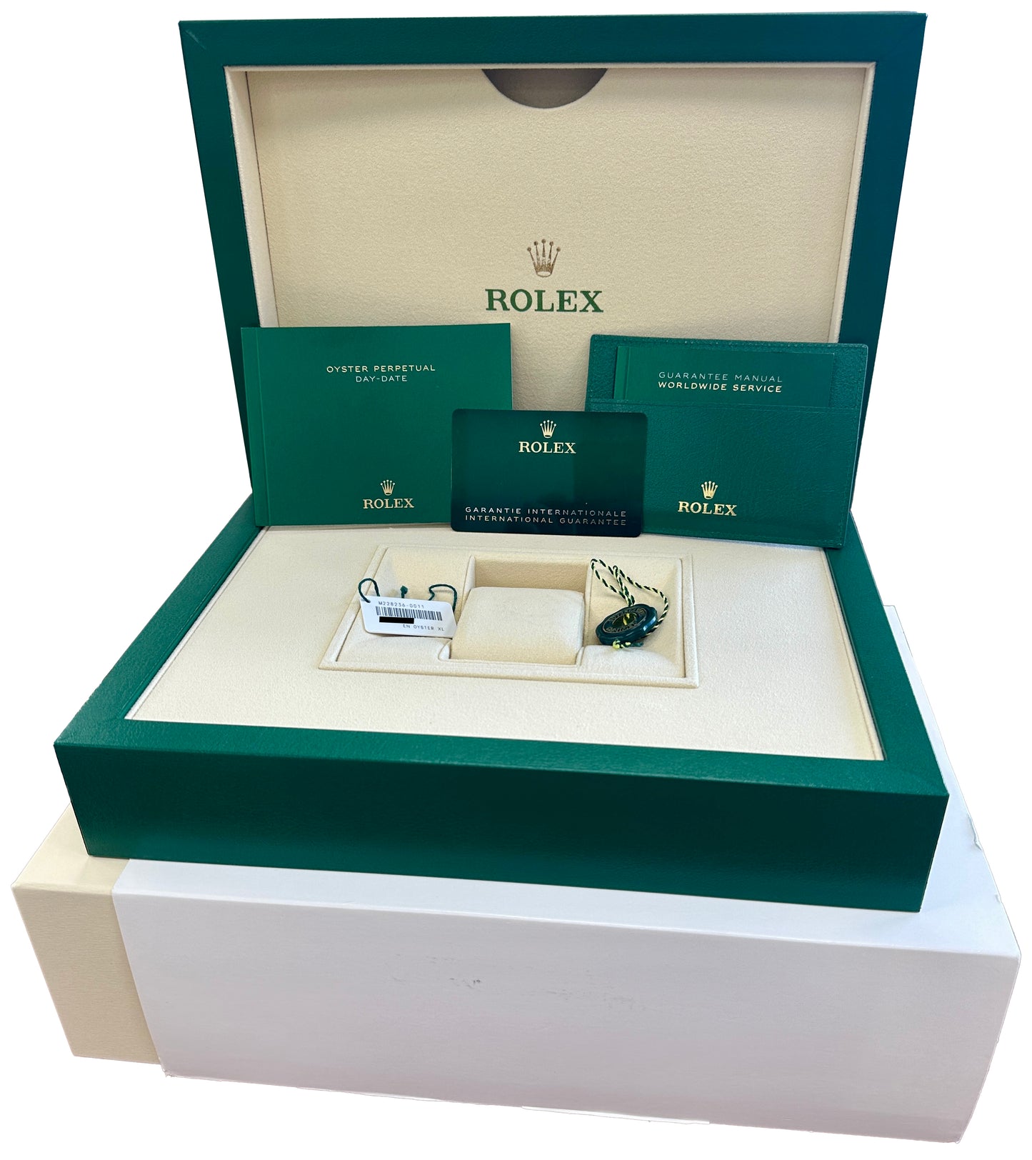 NEW 2024 PAPERS Rolex Day-Date President 40mm METEORITE Platinum 228236 BOX