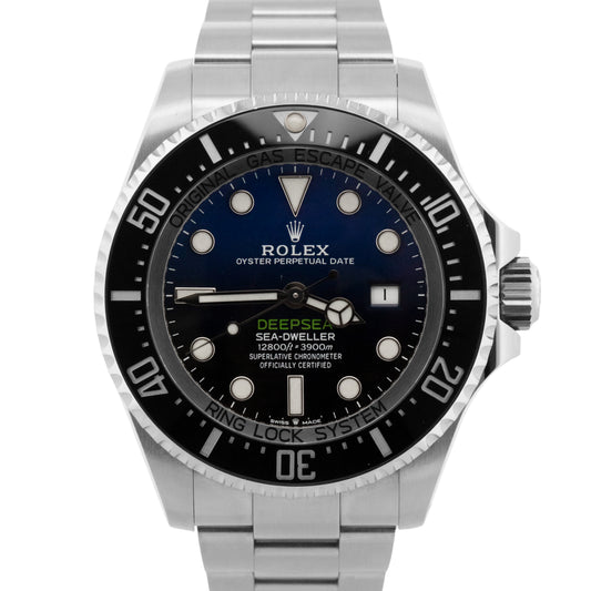 2021 PAPERS Rolex Sea-Dweller Deepsea James Cameron Steel 44mm 126660 Watch BOX
