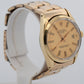 Rolex Oyster Perpetual Date CHAMPAGNE Gold Capped Steel 34mm 1550 Watch