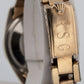 Rolex Oyster Perpetual Date CHAMPAGNE Gold Capped Steel 34mm 1550 Watch
