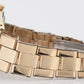 Rolex Oyster Perpetual Date CHAMPAGNE Gold Capped Steel 34mm 1550 Watch