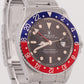 1988 Rolex GMT-Master PEPSI Stainless Steel Red Blue OYSTER 40mm 16750 Watch