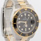 2021 PAPERS Rolex Sea-Dweller 43mm Two-Tone 18K Gold Steel Black 126603 BOX