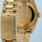 VINTAGE Rolex Day-Date President CHAMPAGNE DIAMOND 36mm 18K Gold 1803 Watch