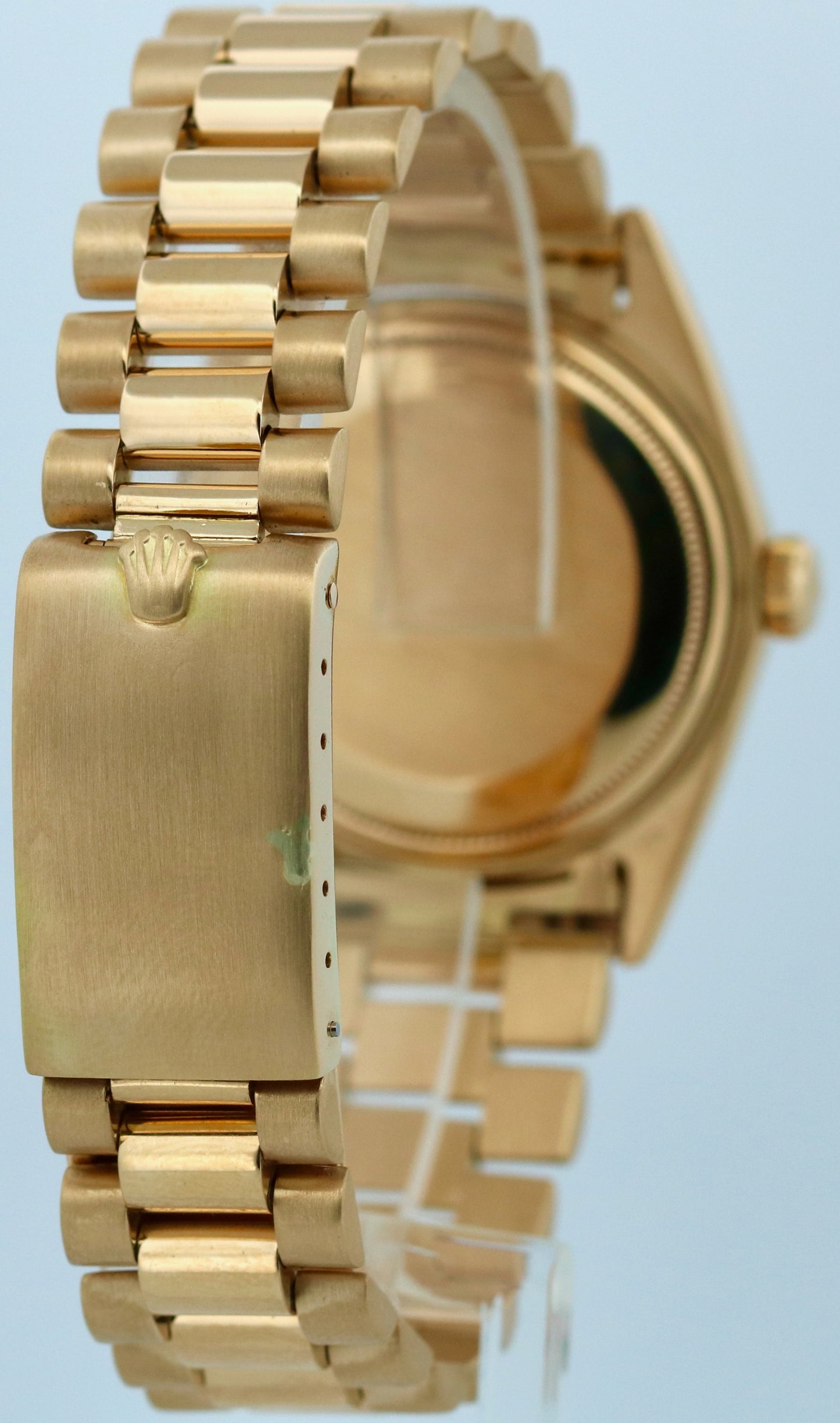 VINTAGE Rolex Day-Date President CHAMPAGNE DIAMOND 36mm 18K Gold 1803 Watch