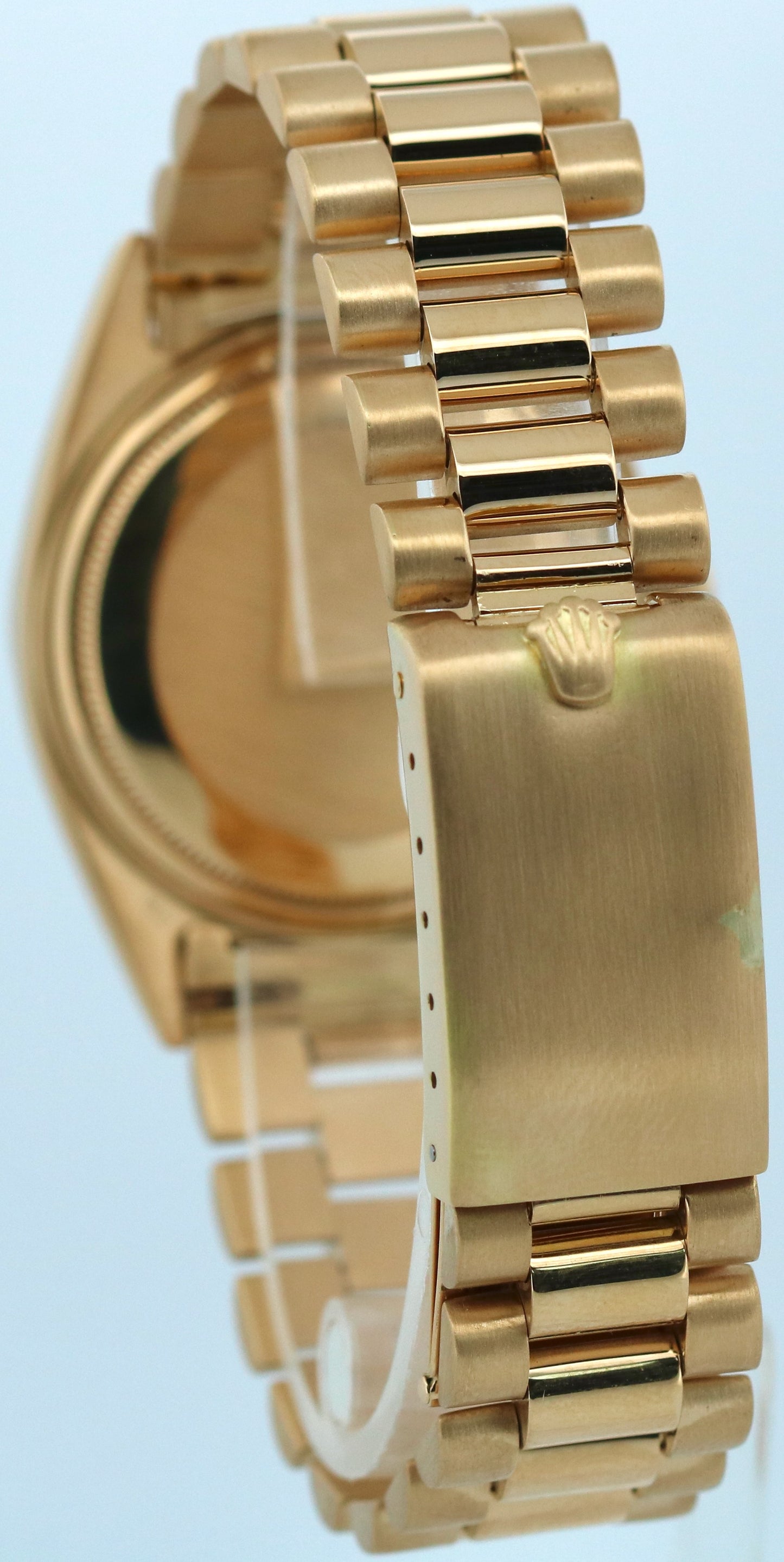 VINTAGE Rolex Day-Date President CHAMPAGNE DIAMOND 36mm 18K Gold 1803 Watch